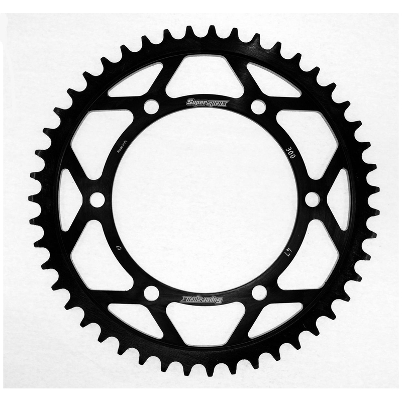 Rear sprocket SUPERSPROX black 47T, 525