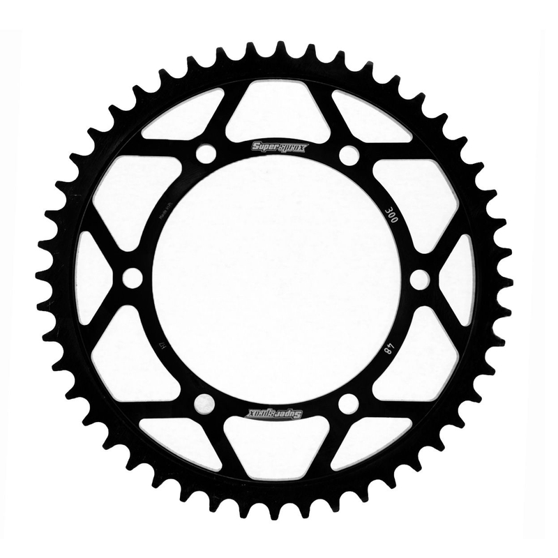 Rear sprocket SUPERSPROX black 48T, 525