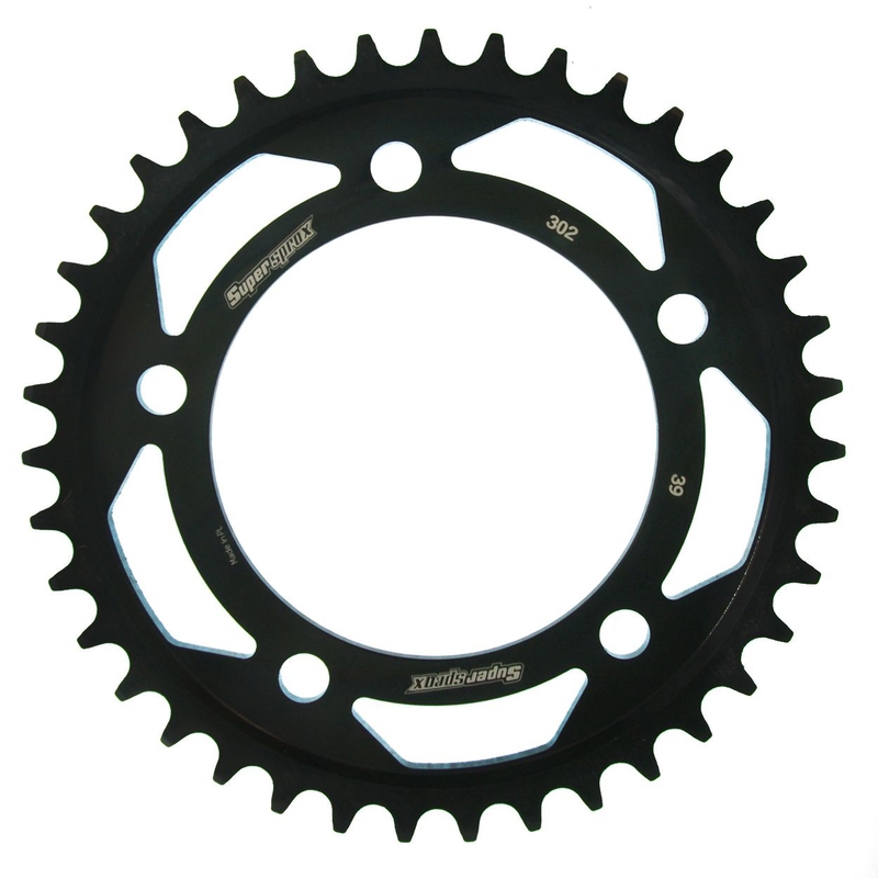 Rear sprocket SUPERSPROX black 39T, 530