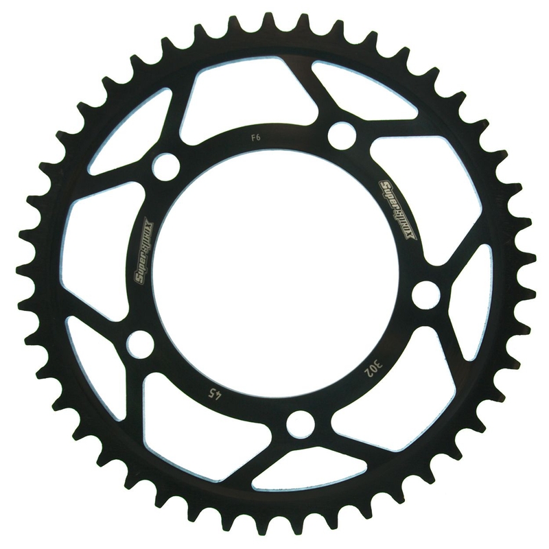 Rear sprocket SUPERSPROX black 45T, 530