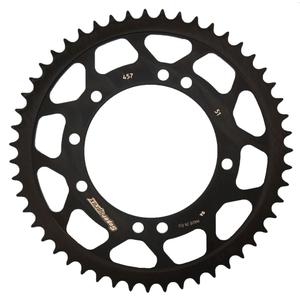 Rear sprocket SUPERSPROX RFE-457:51-BLK black 51T, 420
