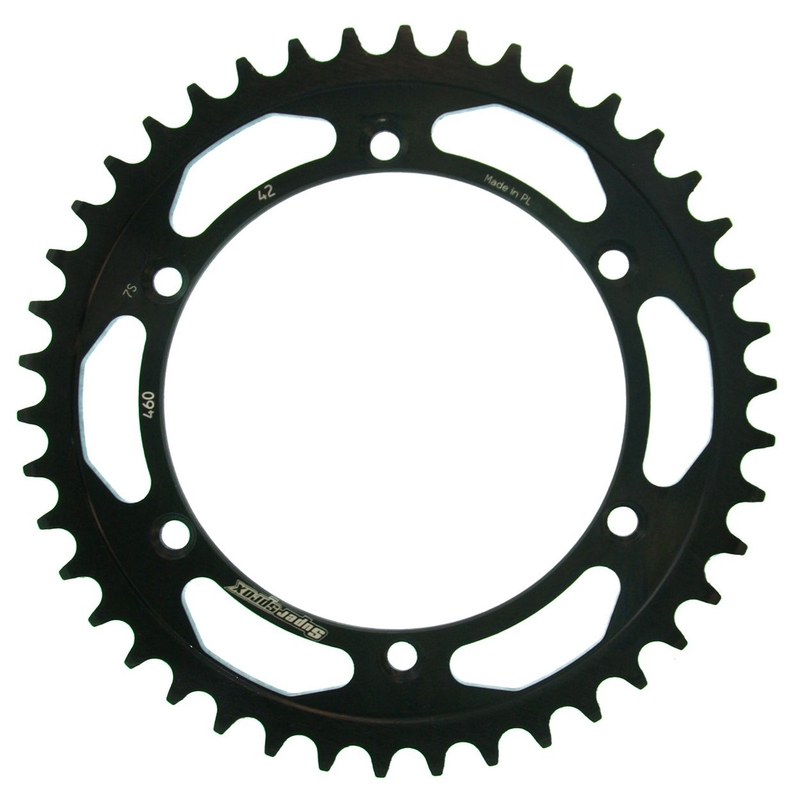 Rear sprocket SUPERSPROX black 42T, 520