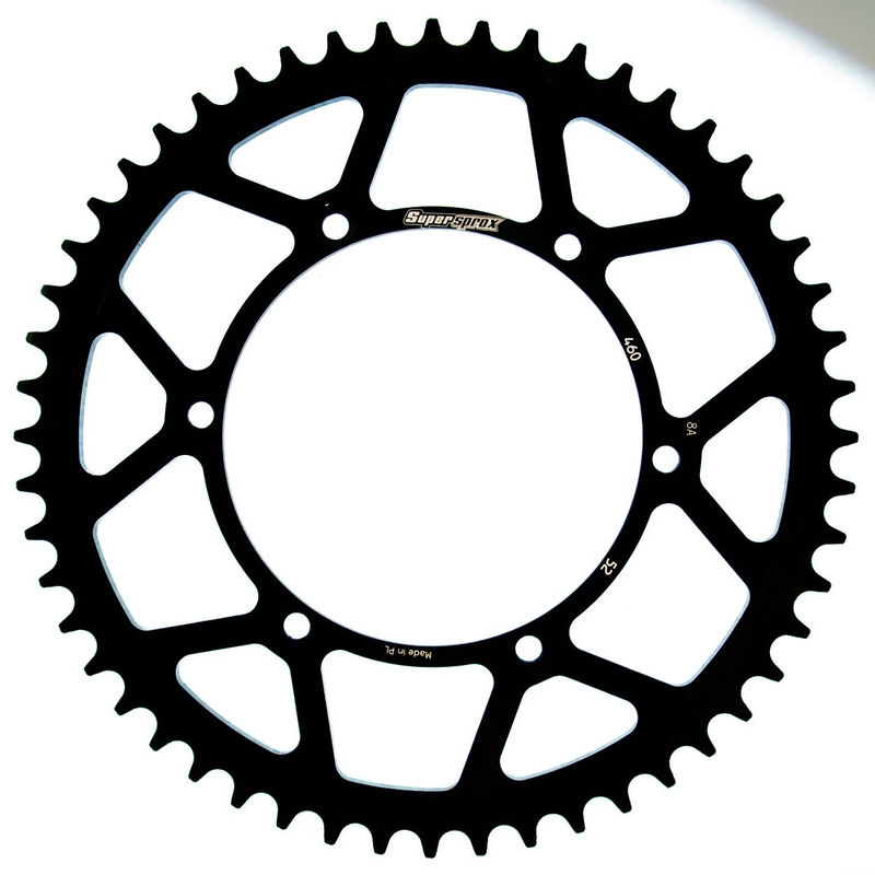 Rear sprocket SUPERSPROX black 52T, 520
