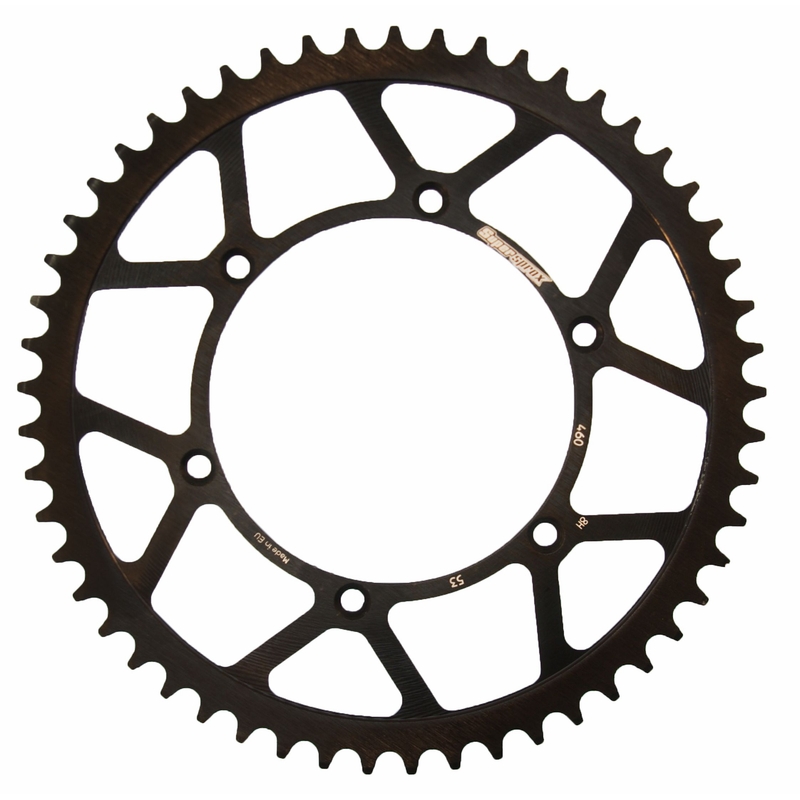 Rear sprocket SUPERSPROX black 53T, 520