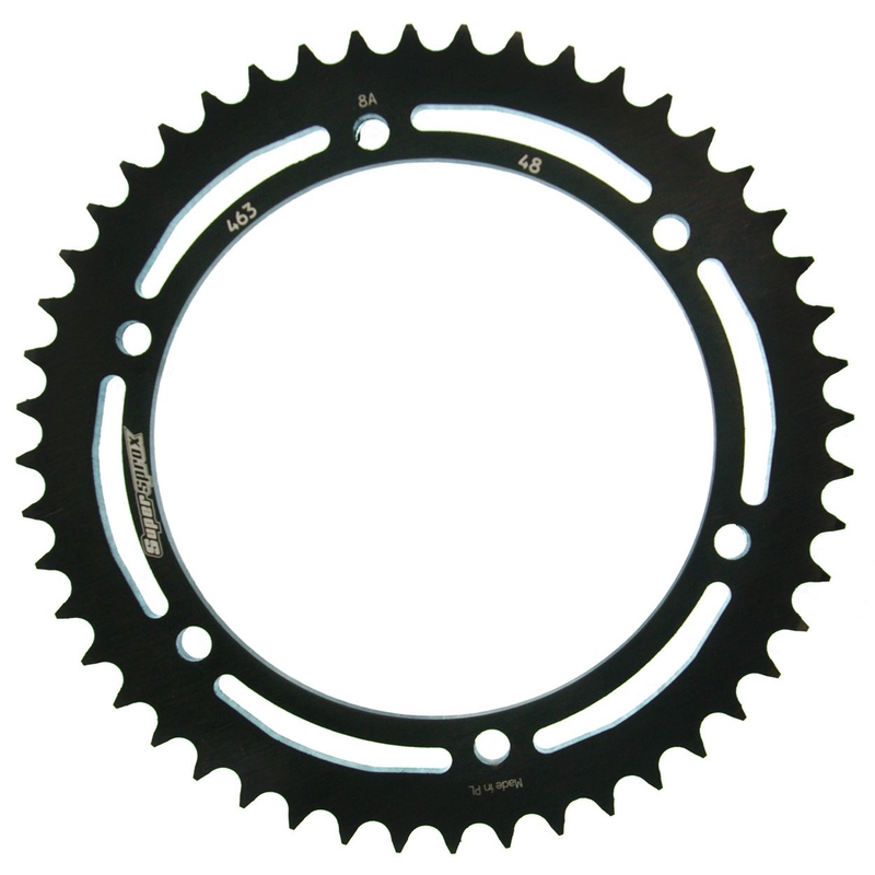 Rear sprocket SUPERSPROX black 48T, 428