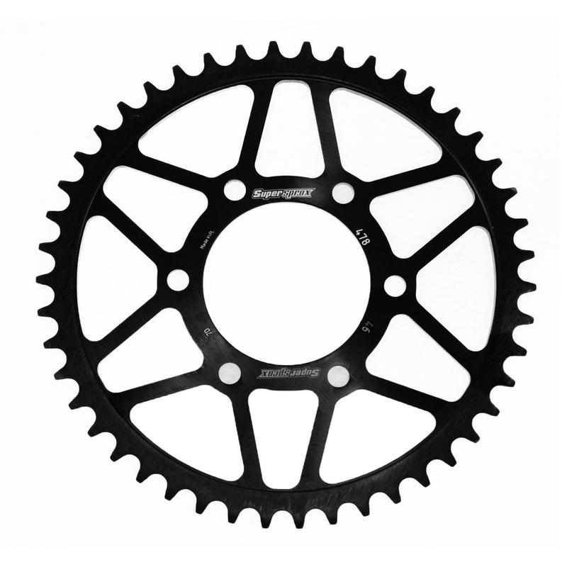 Rear sprocket SUPERSPROX black 46T, 520