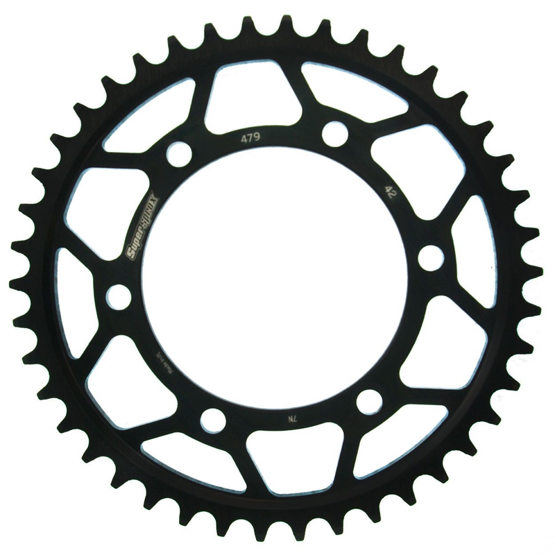 Rear sprocket SUPERSPROX black 42T, 530