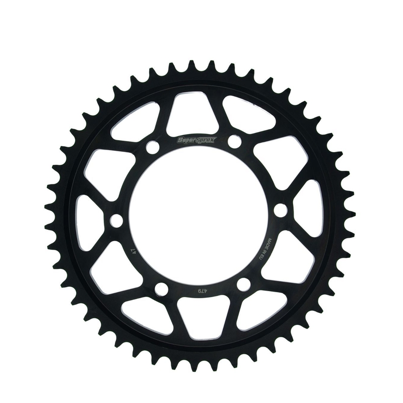 Rear sprocket SUPERSPROX black 47T, 530