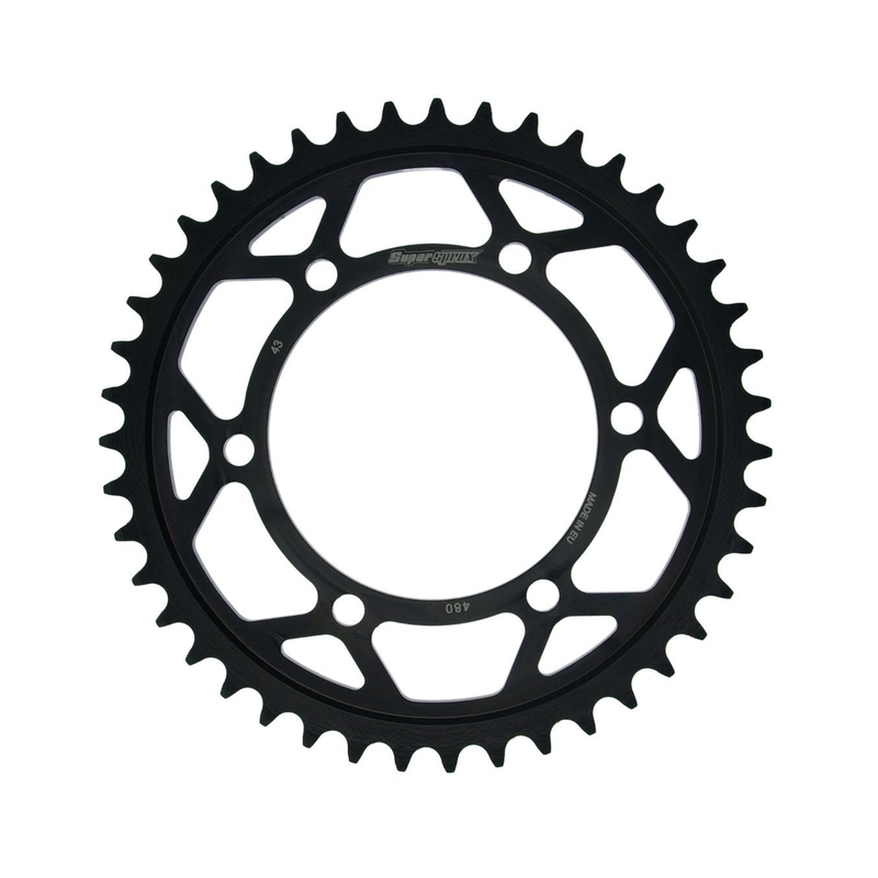 Rear sprocket SUPERSPROX black 43T, 525