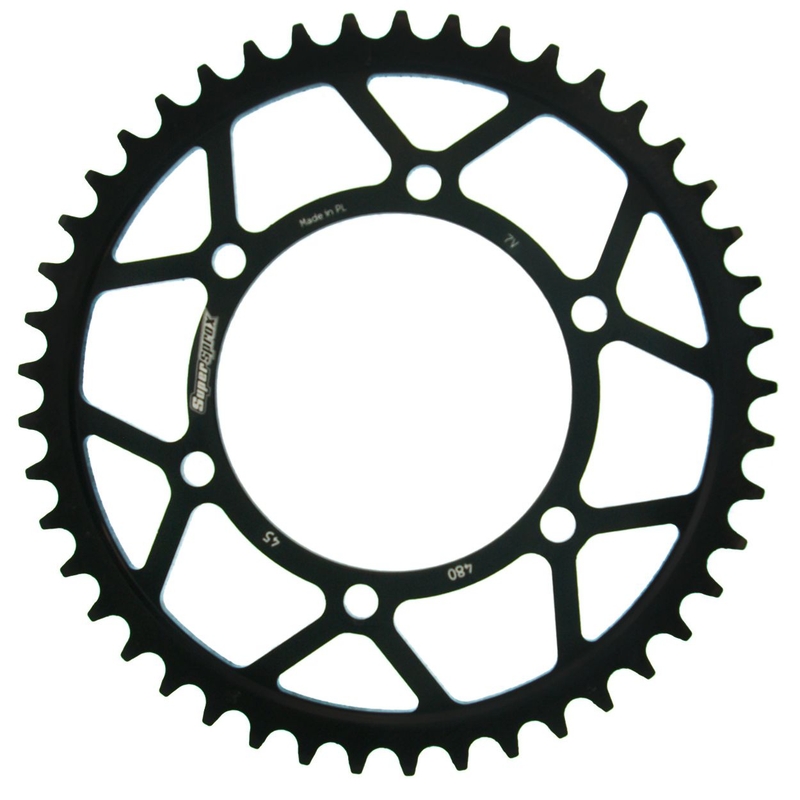 Rear sprocket SUPERSPROX black 45T, 525