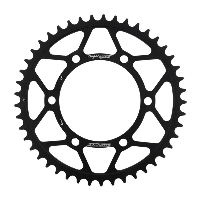 Rear sprocket SUPERSPROX black 45T, 520