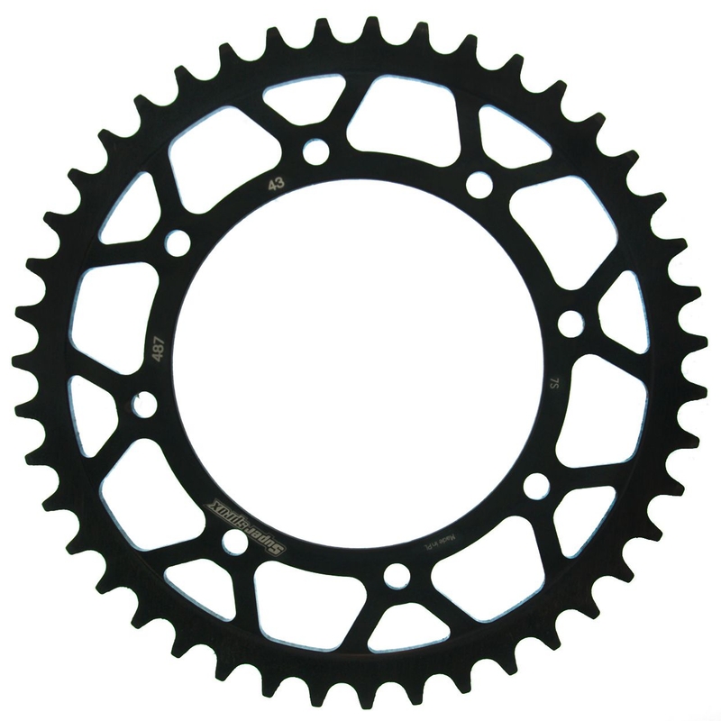 Rear sprocket SUPERSPROX black 43T, 520