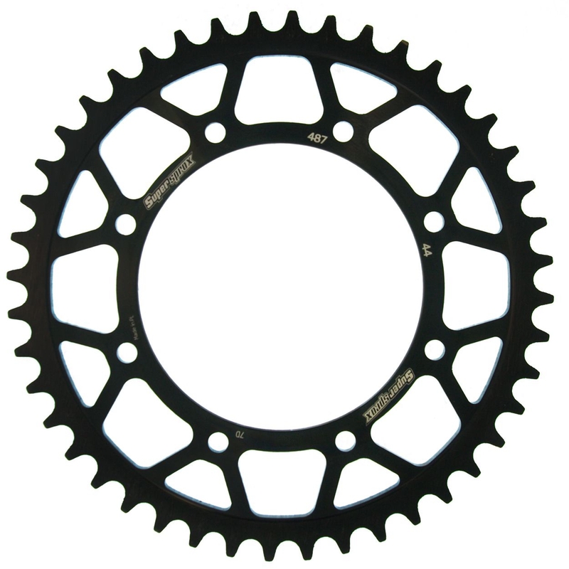 Rear sprocket SUPERSPROX black 44T, 520