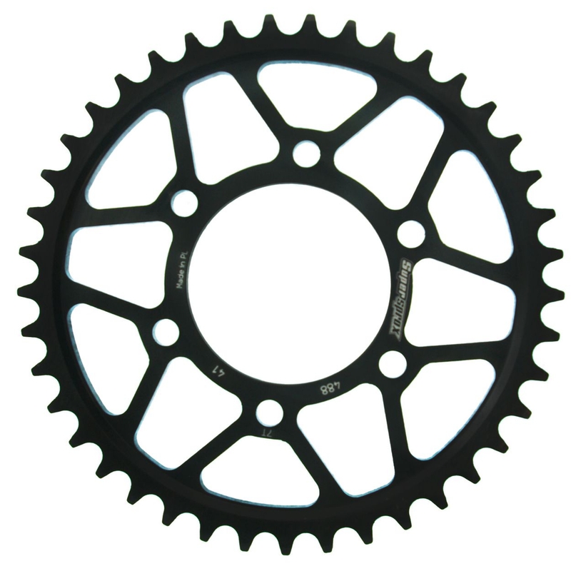 Rear sprocket SUPERSPROX black 41T, 530