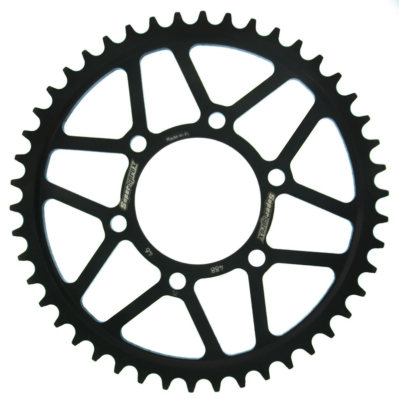 Rear sprocket SUPERSPROX black 46T, 530