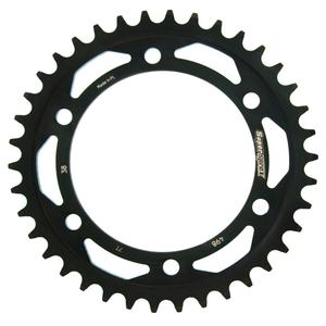 Rear sprocket SUPERSPROX RFE-498:38-BLK black 38T, 525