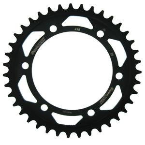 Rear sprocket SUPERSPROX RFE-498:39-BLK black 39T, 525