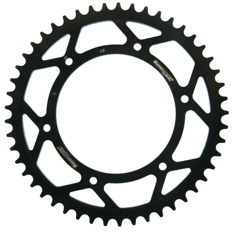 Rear sprocket SUPERSPROX black 49T, 520
