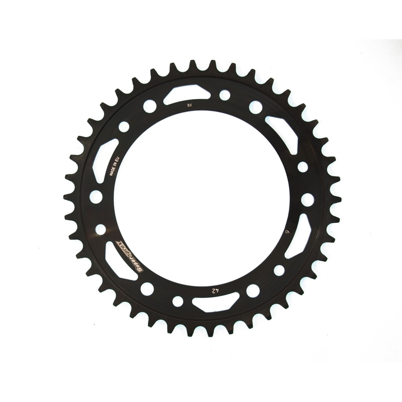 Rear sprocket SUPERSPROX black 42T, 525
