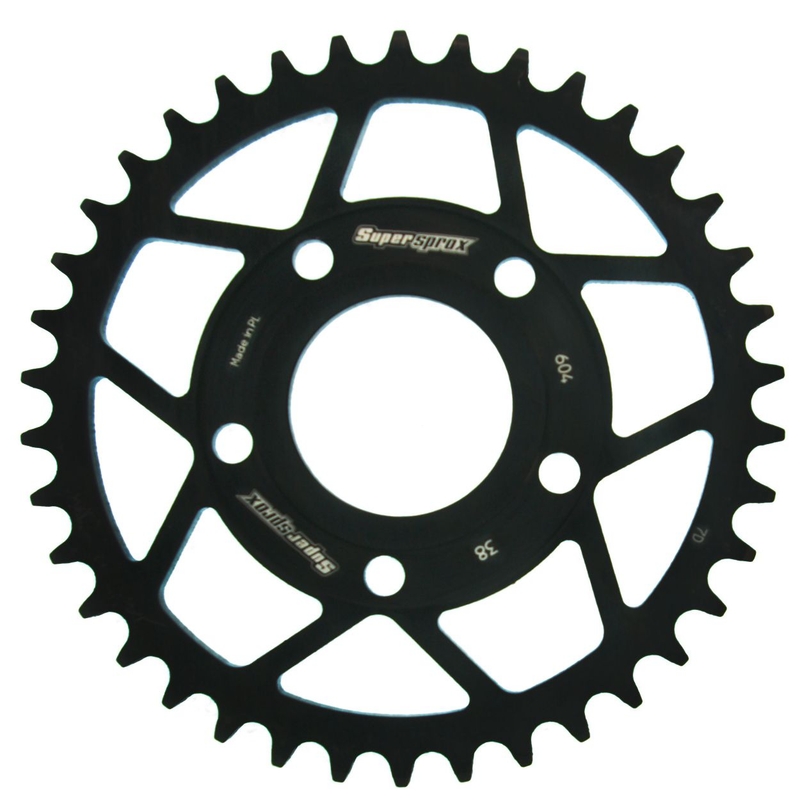 Rear sprocket SUPERSPROX black 38T, 520