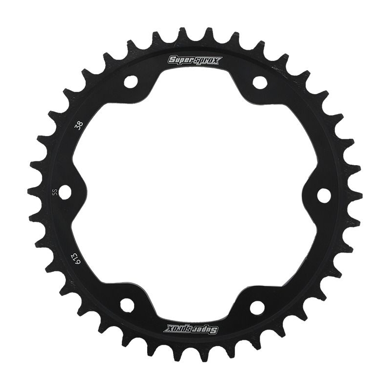 Rear sprocket SUPERSPROX black 38T, 525