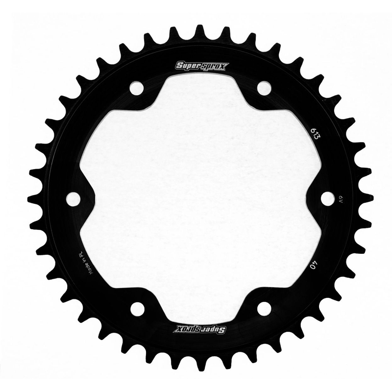 Rear sprocket SUPERSPROX black 40T, 525