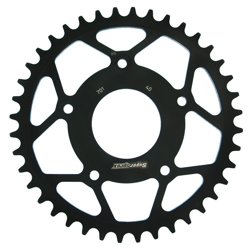 Rear sprocket SUPERSPROX black 40T, 520