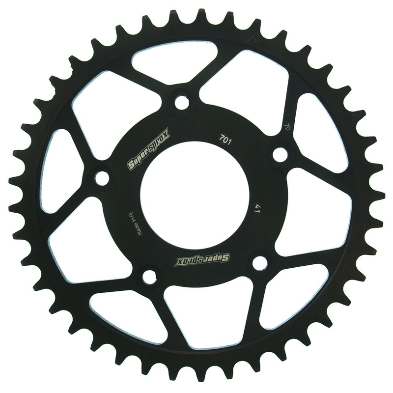 Rear sprocket SUPERSPROX black 41T, 520