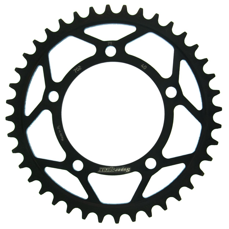 Rear sprocket SUPERSPROX black 40T, 525 wyprzedaż