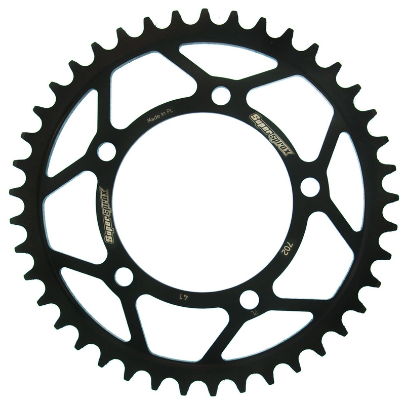 Rear sprocket SUPERSPROX black 41T, 525