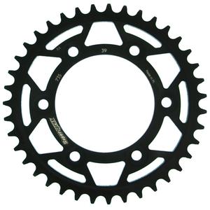 Rear sprocket SUPERSPROX RFE-735:39-BLK black 39T, 520