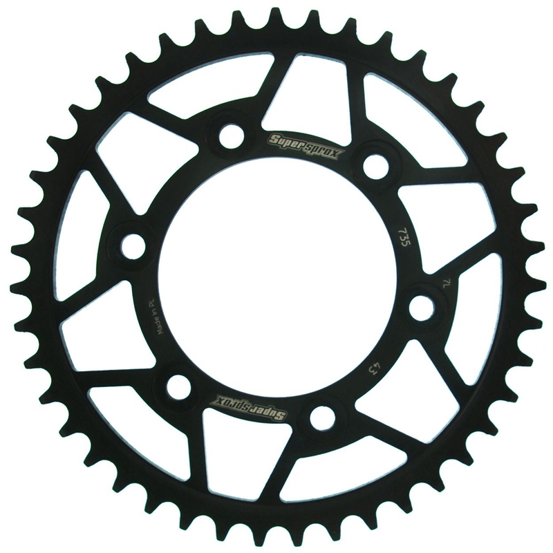 Rear sprocket SUPERSPROX black 43T, 520