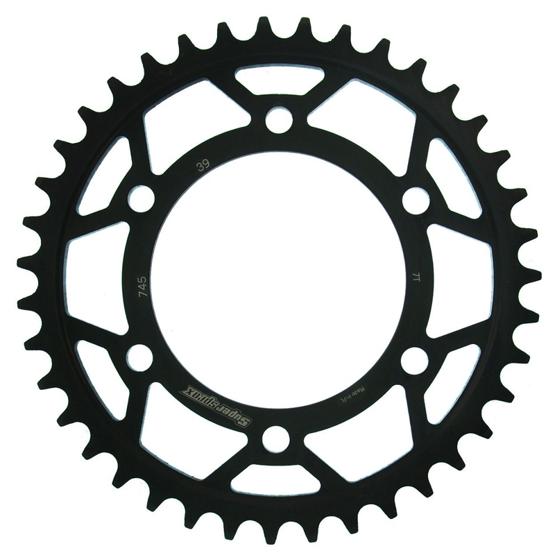Rear sprocket SUPERSPROX black 39T, 525