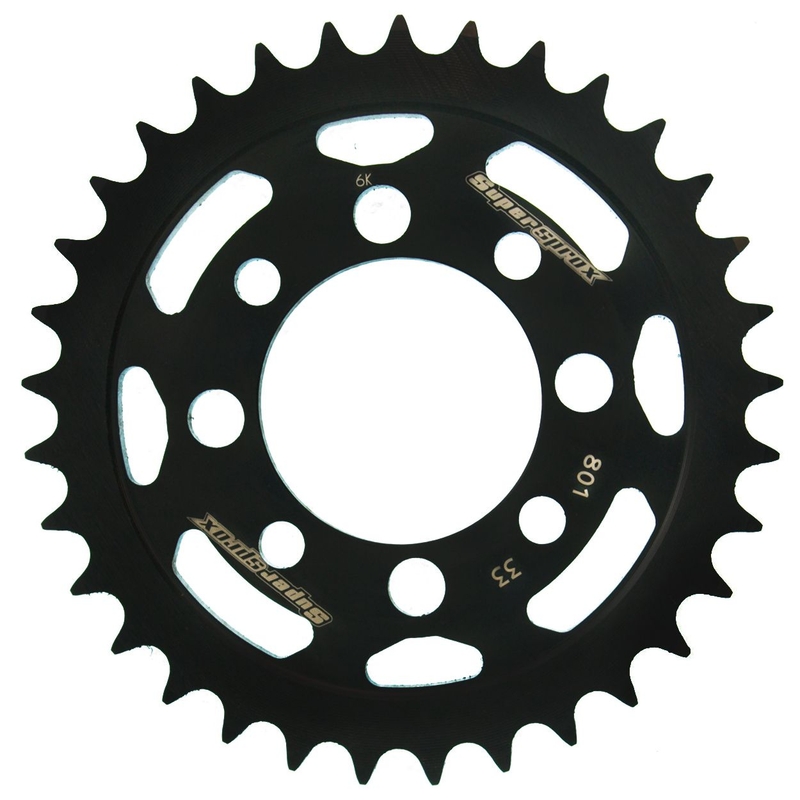 Rear sprocket SUPERSPROX black 33T, 420