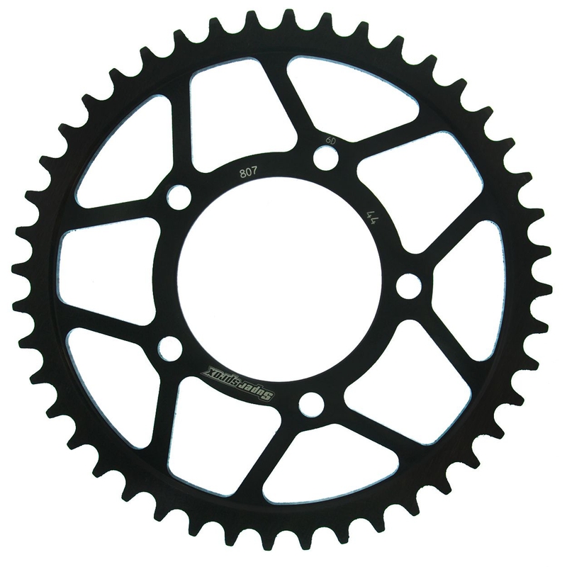 Rear sprocket SUPERSPROX black 44T, 525