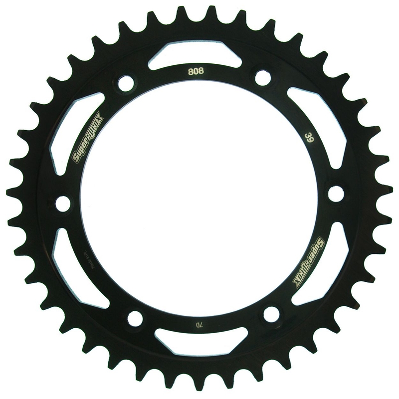 Rear sprocket SUPERSPROX black 39T, 520
