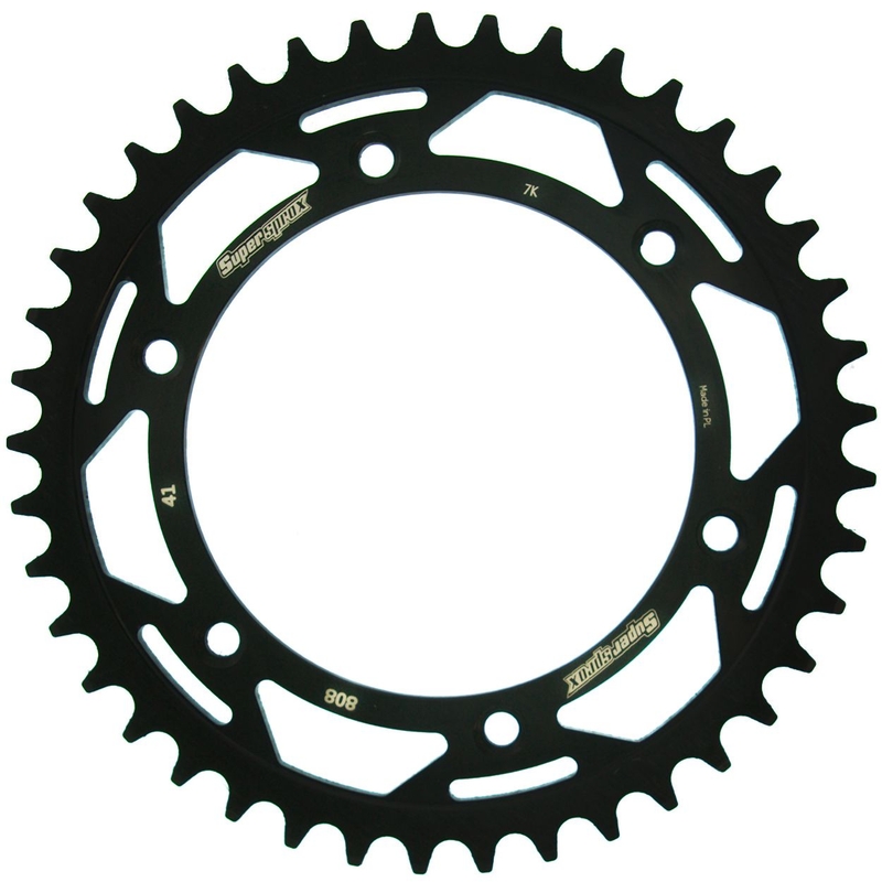Rear sprocket SUPERSPROX black 41T, 520
