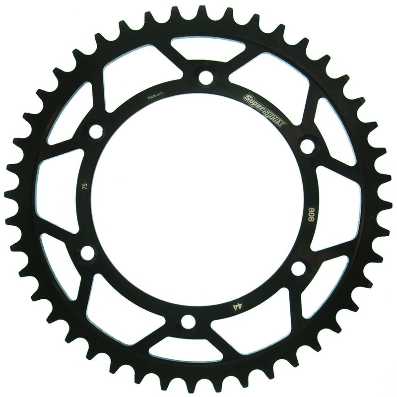 Rear sprocket SUPERSPROX black 44T, 520