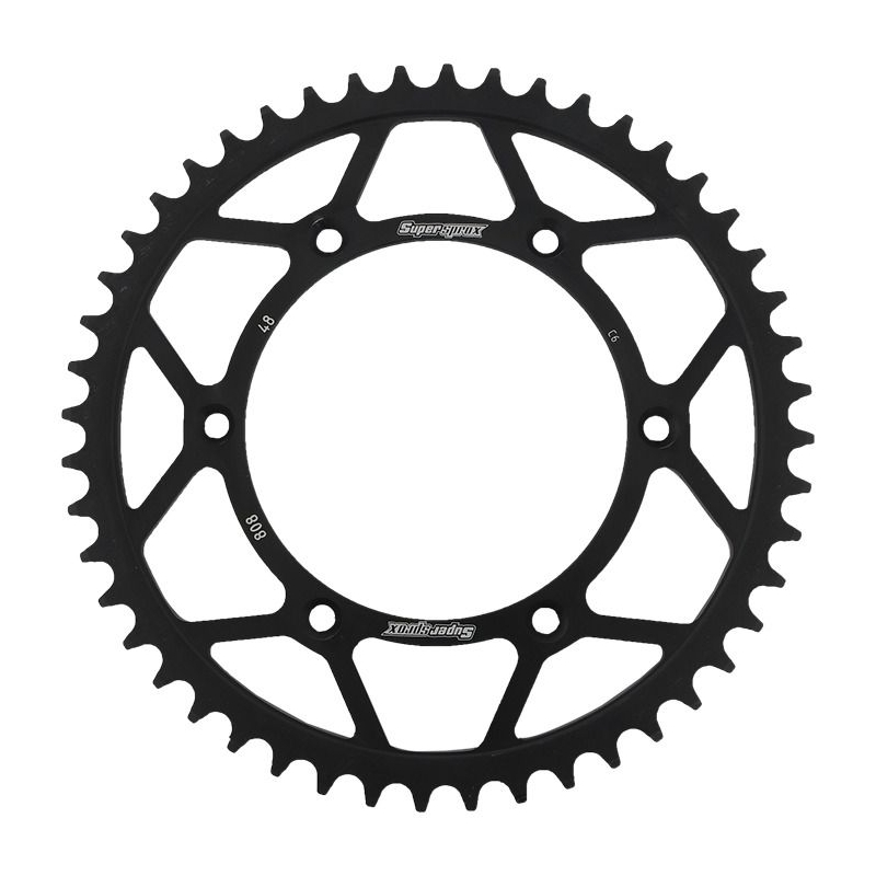 Rear sprocket SUPERSPROX black 48T, 520