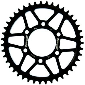 Rear sprocket SUPERSPROX RFE-816:43-BLK black 43T, 530