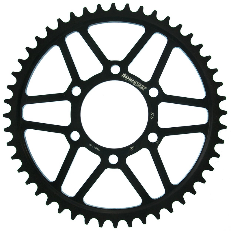 Rear sprocket SUPERSPROX black 48T, 530