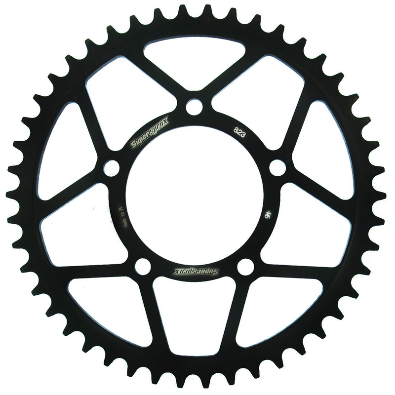 Rear sprocket SUPERSPROX black 46T, 520