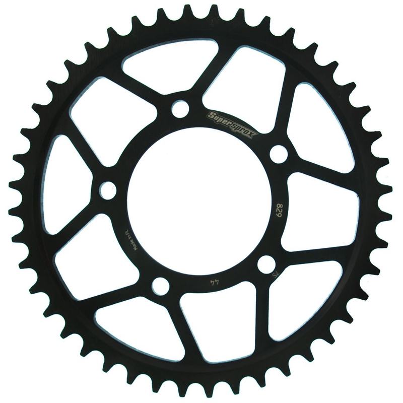 Rear sprocket SUPERSPROX black 44T, 530