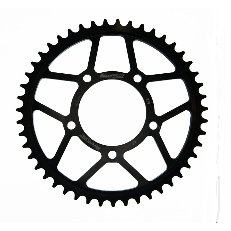 Rear sprocket SUPERSPROX black 47T, 530 wyprzedaż