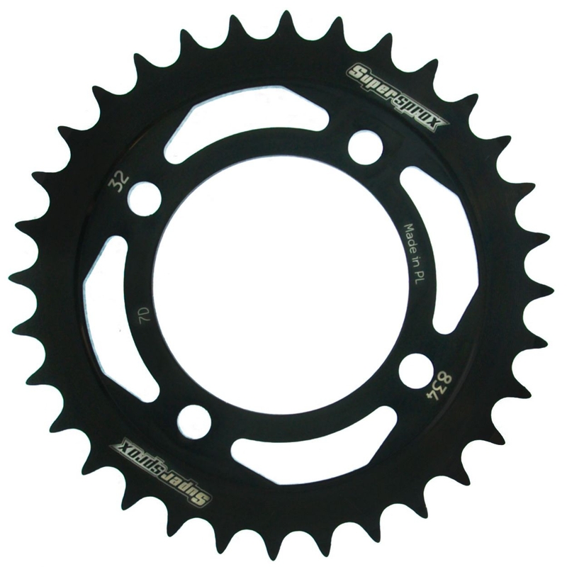 Rear sprocket SUPERSPROX black 32T, 420