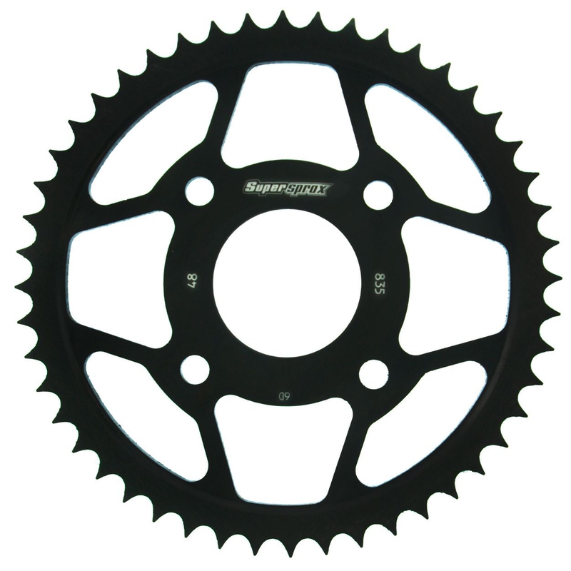 Rear sprocket SUPERSPROX black 48T, 428