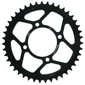 Rear sprocket SUPERSPROX RFE-838:43-BLK black 43T, 428