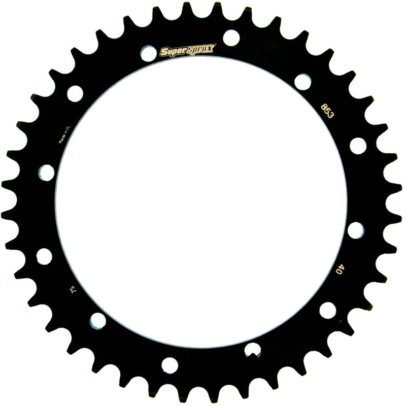Rear sprocket SUPERSPROX black 40T, 520