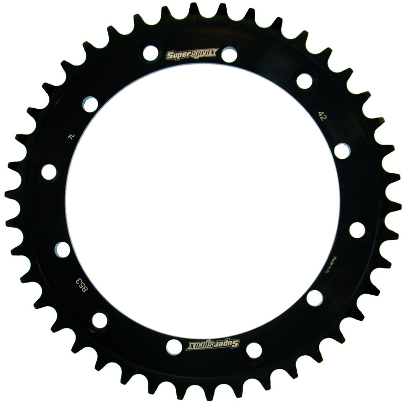 Rear sprocket SUPERSPROX black 42T, 520