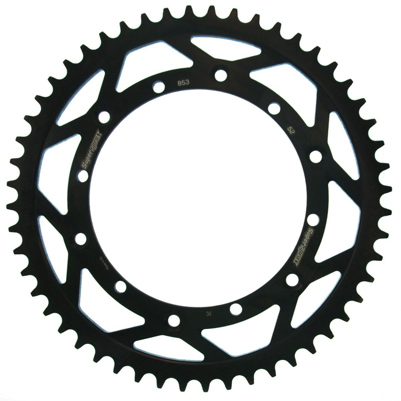 Rear sprocket SUPERSPROX black 52T, 520